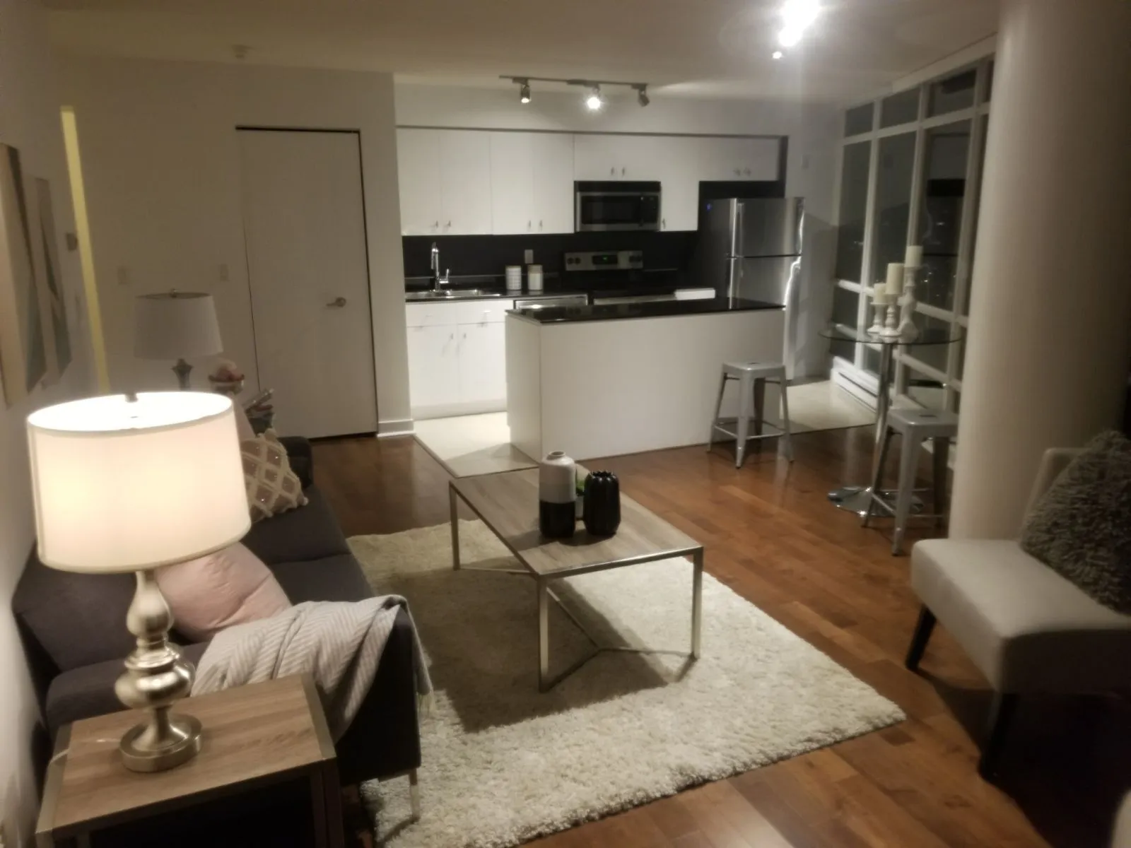 Condo kitchen, downtown Toronto, after