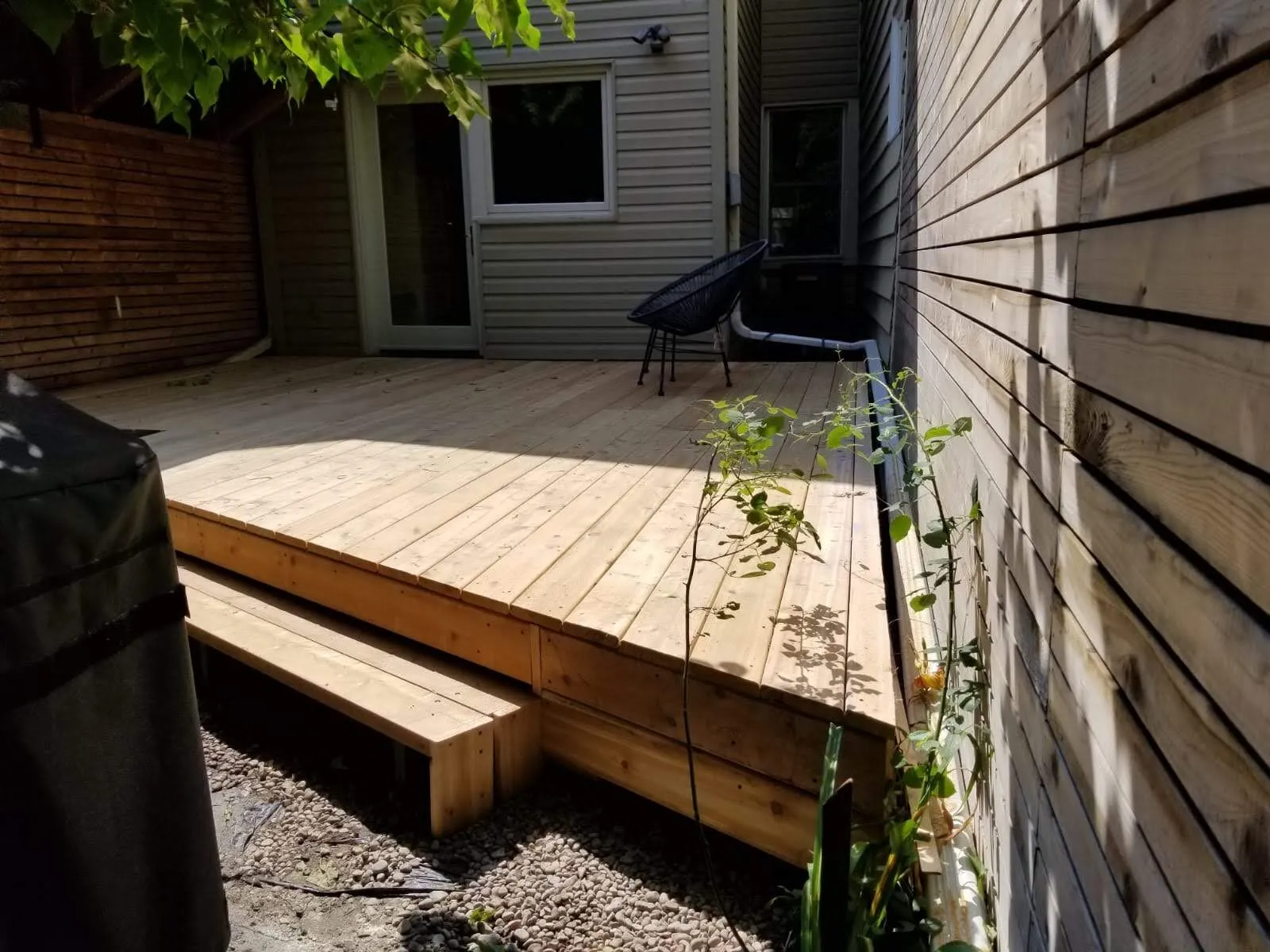 Deck or fence built by EH Contracting