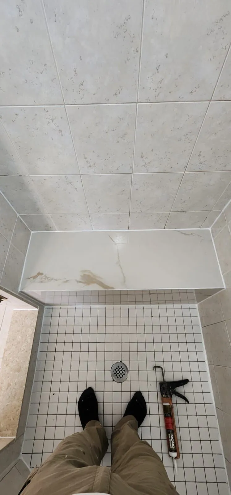 Bathroom renovated by EH Contracting